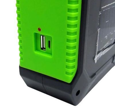 Ліхтар кемпінговий JY-978B LED+2COB, Power Bank, Li-ion акумулятор, сонячна панель, ЗП microUSB