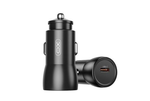 АЗП XO CC57 Car Charger Type-C Port PD25W black