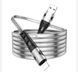 Кабель Lightning HOCO U105 Treasure jelly braided charging data cable for IP 2.4A 1.2m Silver 10011072 фото 2